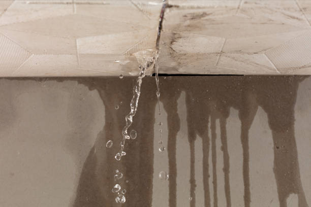 Professional Water Damage Repair technician working in Shade, OH